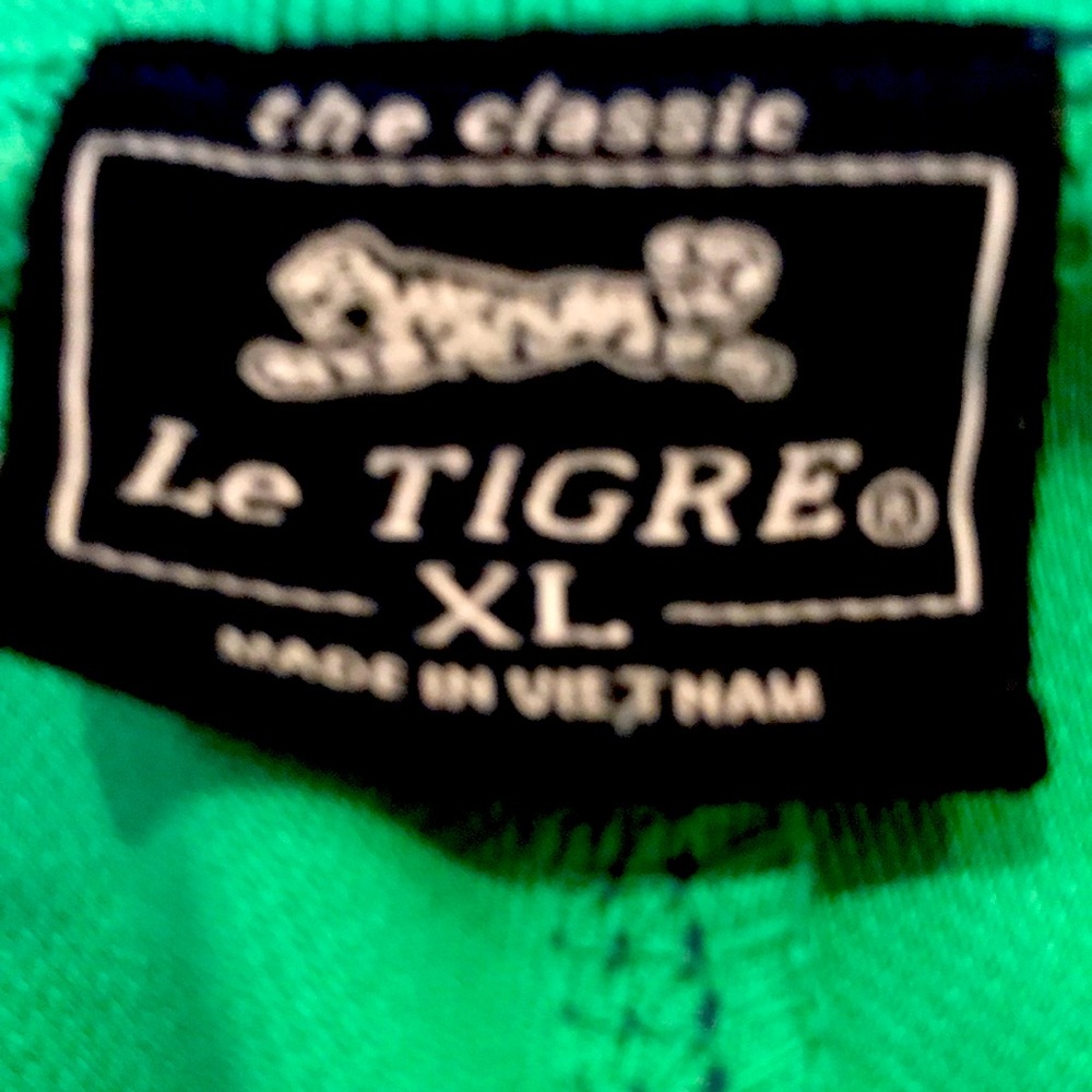 One of a Kind Le Tigre Vintage 3/4 length athletic pant